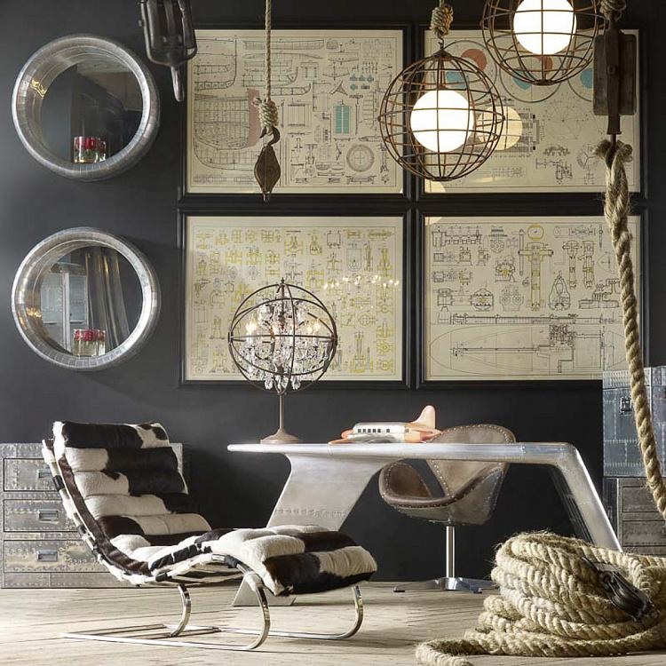 Зеркало Авиатор Коулинг Aviator Cowling Mirror