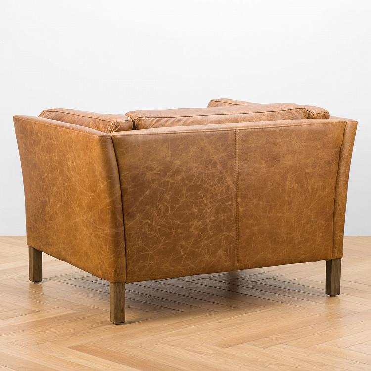 Кресло Томми, светлые ножки Tommy Armchair, Light Brown Wood D