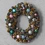 Новогодний венок Delicate Tones Wreath With Balls 24 cm