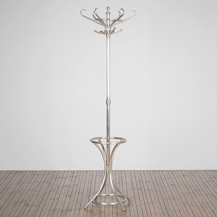 Напольная вешалка для одежды Pedestal Coat Hat Stand