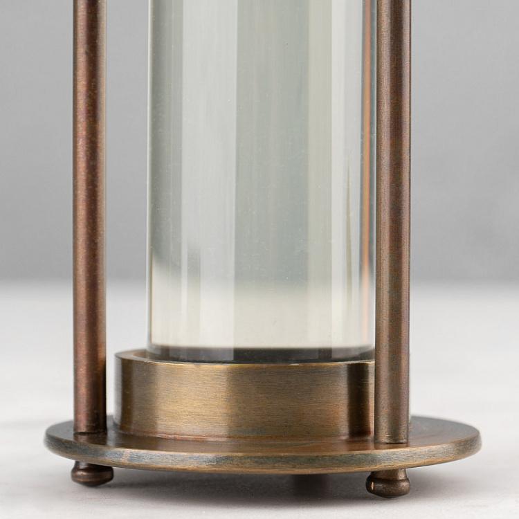 Декоративные песочные часы 2 Minutes Sandtimer Nickel Patina