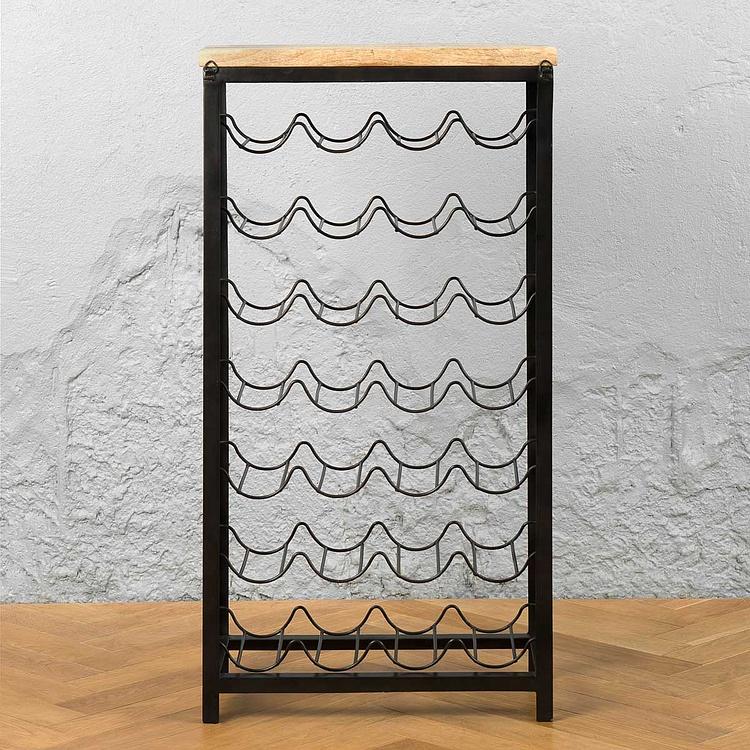 Консоль-винный стеллаж на 28 бутылок Estaminet Bottle Rack For 28 Bottles