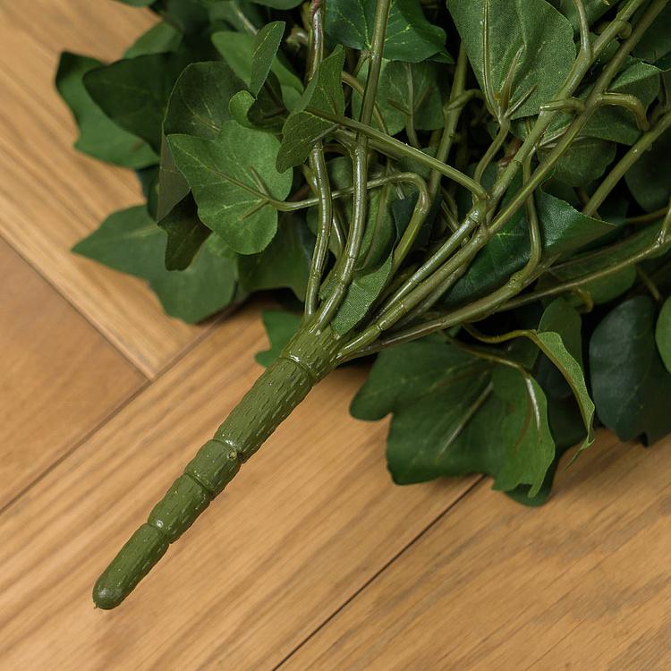 Искусственный английский плющ кустовой зелёный English Ivy Bush Green 75 cm