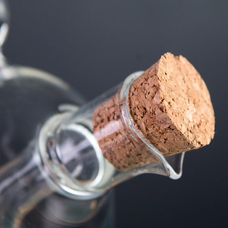 Стеклянная бутылка с рыбкой для масла и уксуса Oil And Vinegar With Fish In Glass