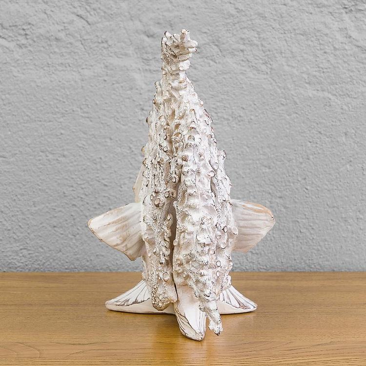 Статуэтка коралловая Рыба-ангел Coral Look Angelfish White