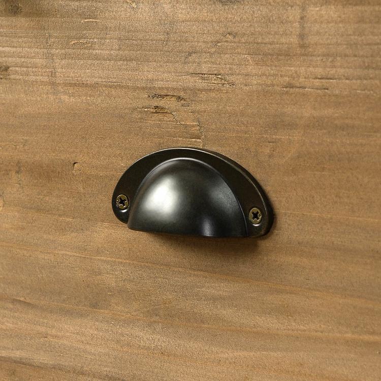 Книжный шкаф-сервант с 4 дверцами и ящиками Вильнёв Villeneuve 4 Glass Doors Bookcase With Drawers DB