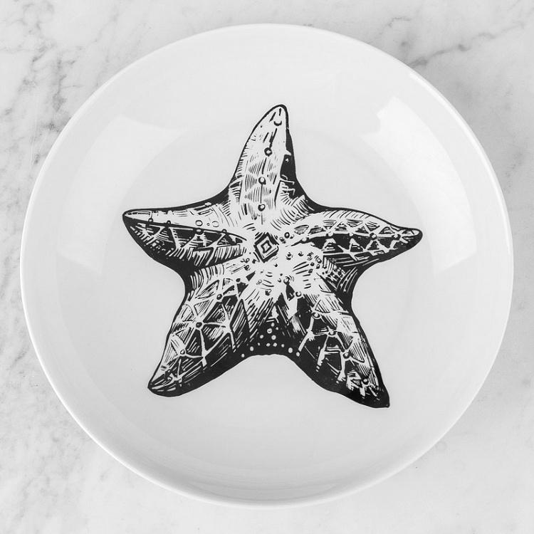 Глубокая тарелка Морская звезда Starfish Deep Plate