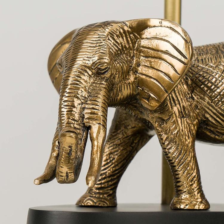 Настольная лампа Золотой слон Golden Elephant Table Lamp