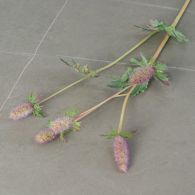 Искусственный светло-сиренево-зелёный эрингиум Элегант Elegant Eryngium Light Lilac 52 cm