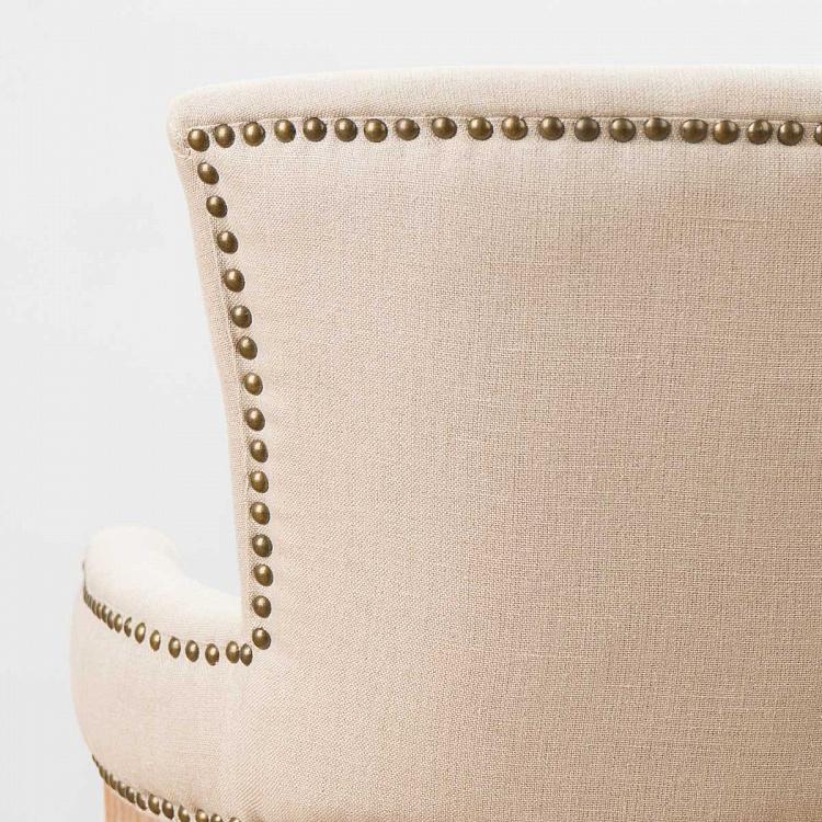 Стул Ньюпорт с подлокотниками, песочные ножки Newport Dining Chair, Oak Sandwashed