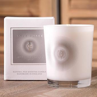 Glass Classic Candle Village Christmas