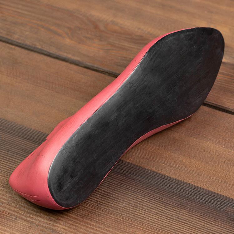 Статуэтка Красная обувная колодка, S Shoe Mould Without Stand Small Claret