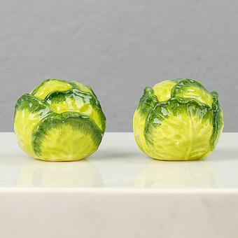 Набор для специй Set Of 2 Salt And Pepper Cabbages
