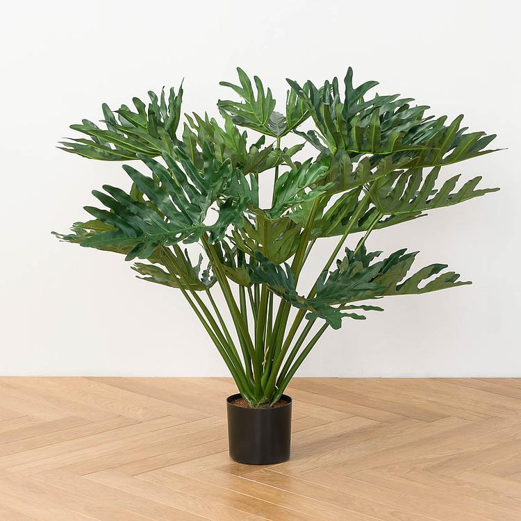 Искусственный кустовой филодендрон Селло Мидл Sello Middle Philodendron Bush 95 cm