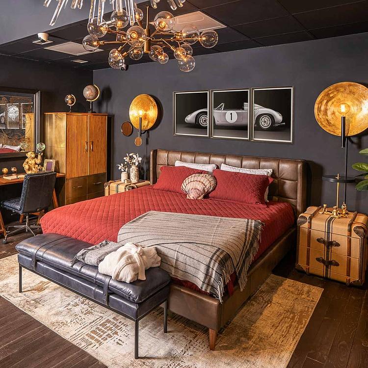 Фото-принт триптих в серебристой раме Порше 718 Set Of 3 Porsche 718 RSK, Pewter Frame