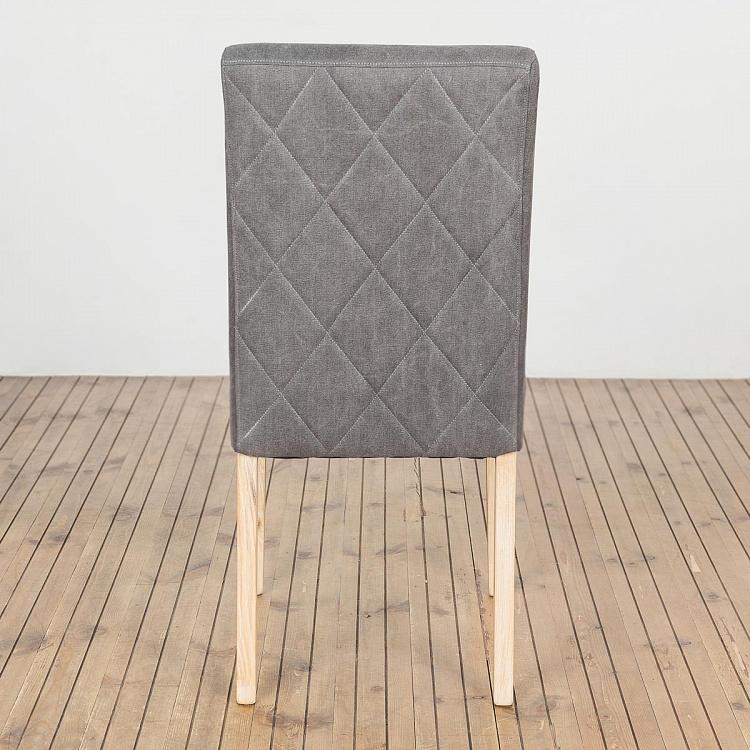 Серый стул Дидье Didier Dining Chair, Oak White