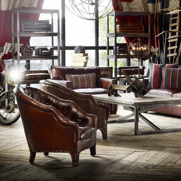 Декоративный мини-диван трёхместный Виконт Уильям Mini Viscount William 3 Seater