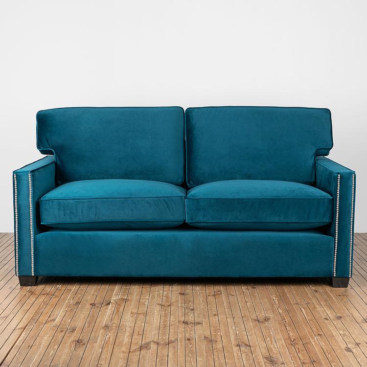 Двухместный бархатный диван Виконт Уильям Viscount William 2 Seater Velvet