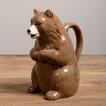 Bear Pitcher Brown