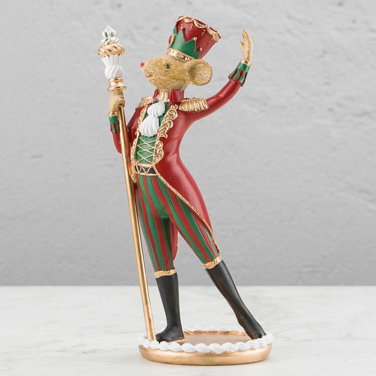 Новогодняя фигурка Мышиный король Nutcracker Mouse King 26,5 cm