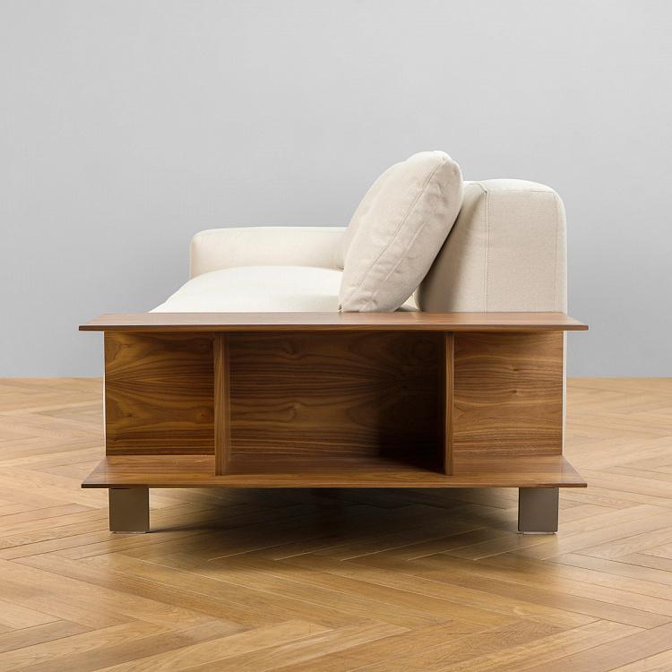 Трёхместный диван Альбарелла с боковой полкой Albarella 3 Seater With Shelf