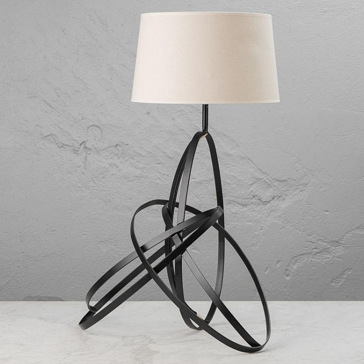 Настольная лампа Орбита, чёрное железо L2 Orbit Table Lamp Iron Black