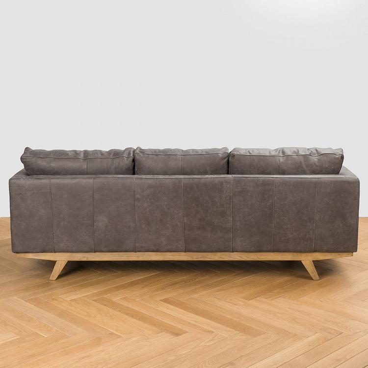 Трёхместный диван Патрик, светлые ножки Patrick 3 Seater, Oak Brown