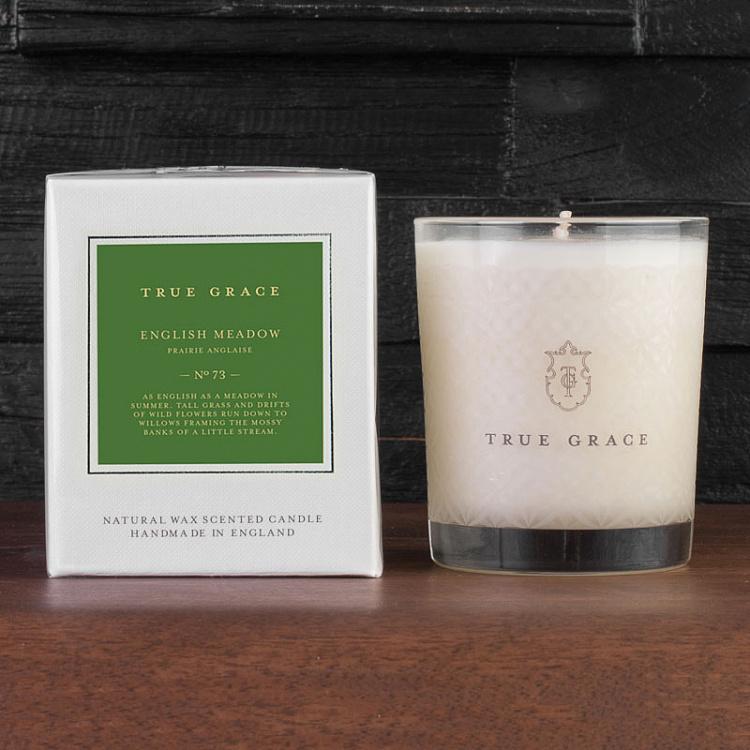 Аромасвеча Английский луг Glass Classic Candle English Meadow