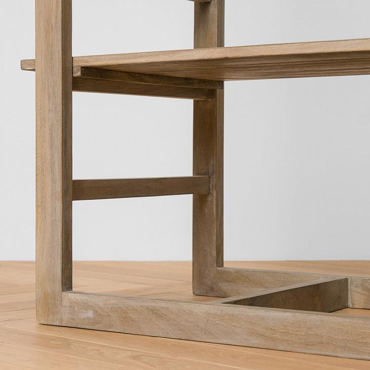 Стеллаж из дерева манго Эйлин Eileen Bookcase Mango Wood