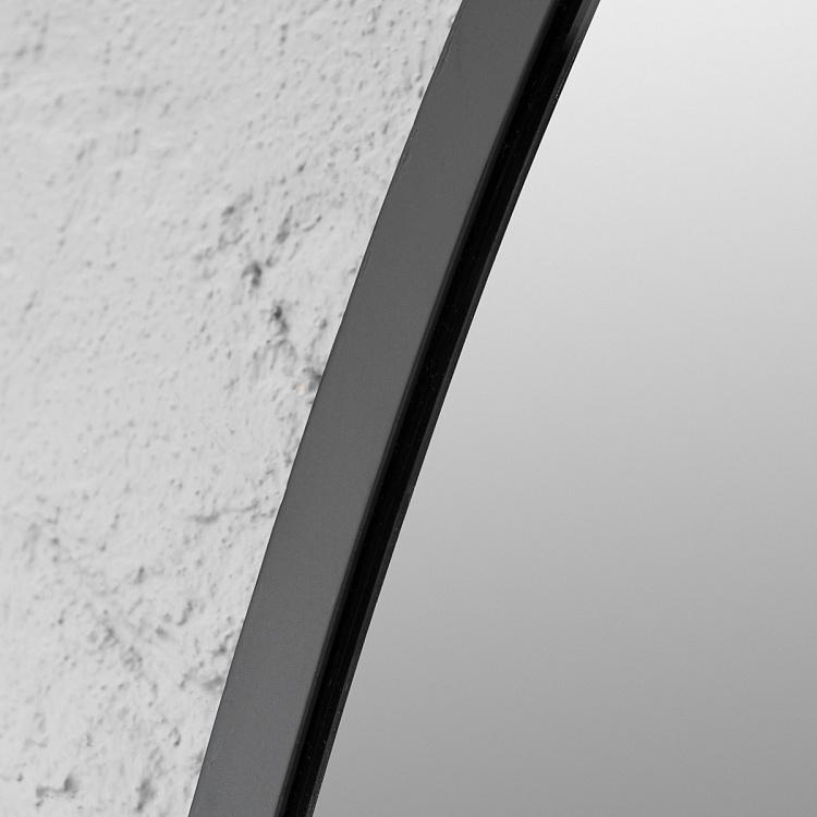 Зеркало в чёрной металлической раме Инсигния Insignia Metal Mirror Black