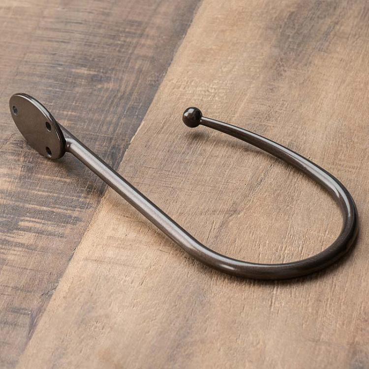 Держатель для шторы Элегант Ост коричневый Elegant Ost Curtains Holder Chocolate