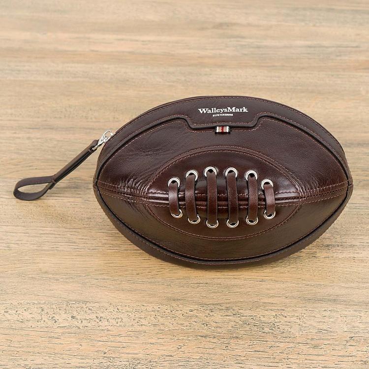 Кожаный несессер-мяч Оболенский Покет Skid Obolensky Pocket