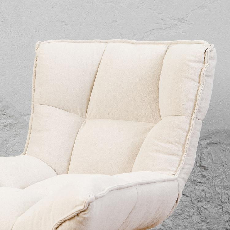 Рабочее кресло Центр, серебристый металл Center Swivel Office Chair, Silver Metal Base RM