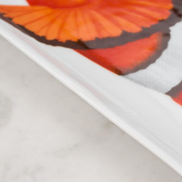 Прямоугольная сервировочная тарелка Средиземноморская диета Рыба-клоун Dieta Mediterranea Pagliaccio Rectangle Serving Plate