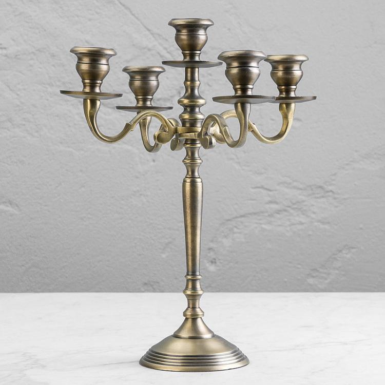 Подсвечник Шато на пять свечей Chateau Candleholder 5 Arms