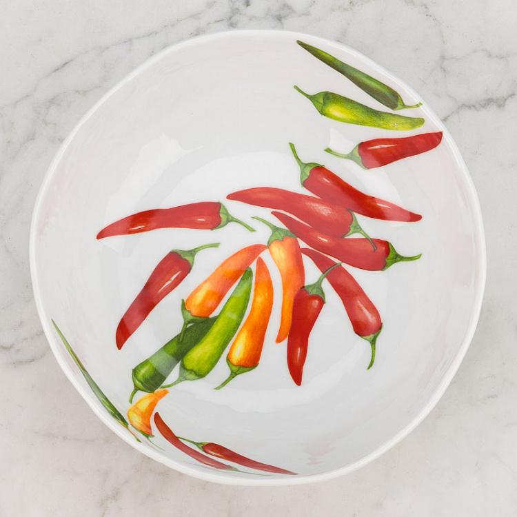 Салатница Средиземноморская диета Чили, L Dieta Mediterranea Peperoncini Bowl Large