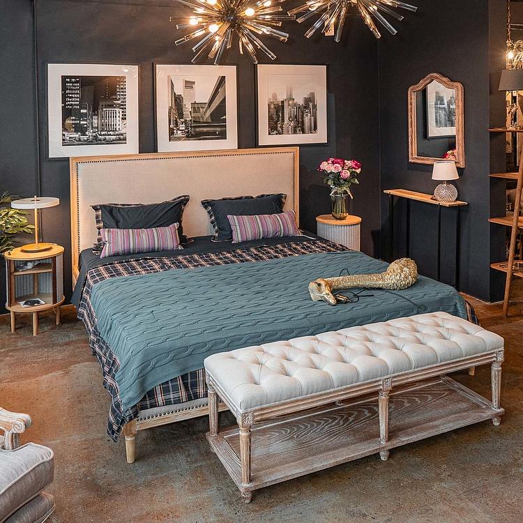 Двуспальная кровать Александра Alexandra Double Bed