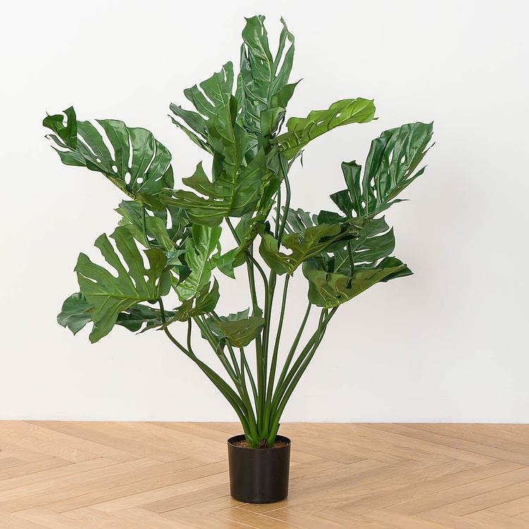 Искусственная кустовая монстера Monstera Bush 115 cm