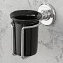 Стакан для зубных щеток Tumbler Holder Chrome And Black