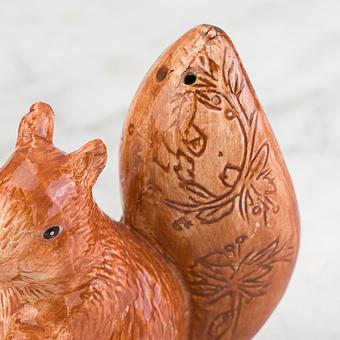 Набор для специй Set Of 2 Salt And Pepper Squirrels Flowery Tail