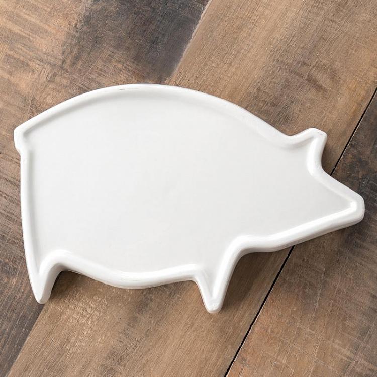 Сервировочное блюдо для закусок Свинья иберико Small Tapas Tray With Pig Iberico