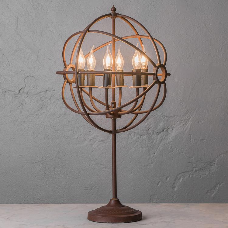 Настольная лампа с гироскопом Gyro Table Lamp