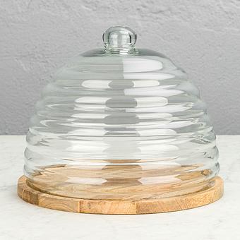 Bee Dish And Cover Large