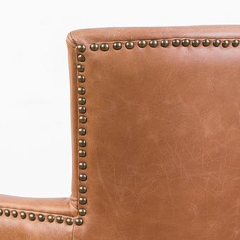 Стул Newport Dining Chair, Oak Brown натуральная кожа Chestnut Tan