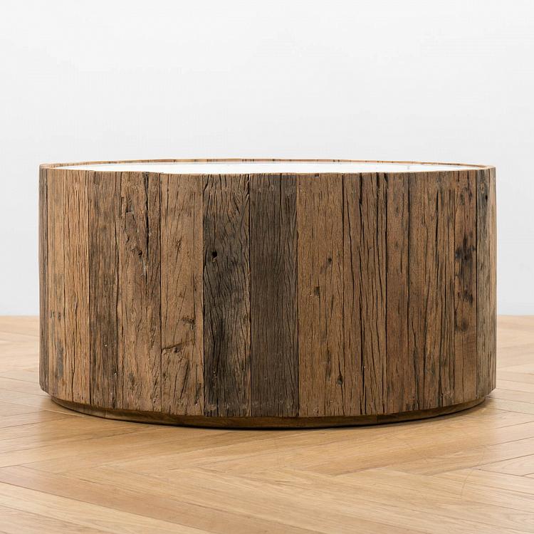 Журнальный столик с мраморной столешницей Саванна Savana Marble Coffee Table