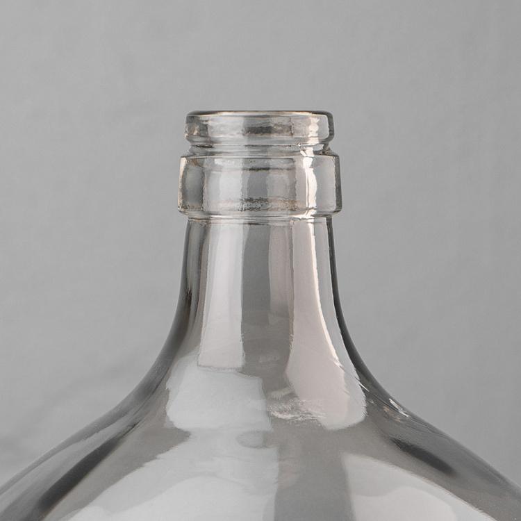 Напольная ваза из серого под изморозь стекла Grey-frosted Glass Floor Vase