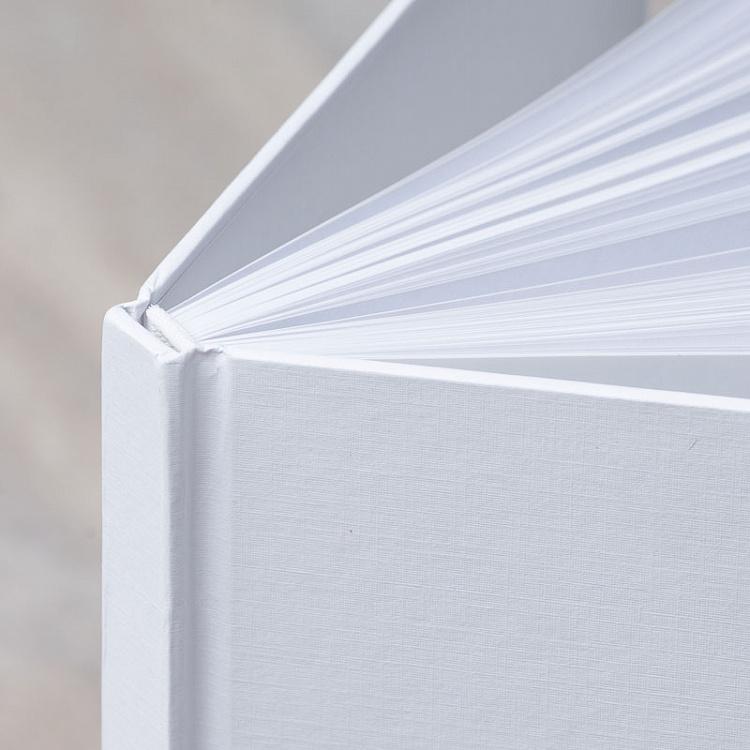 Белая гостевая записная книга Collateral White Book 25CPS