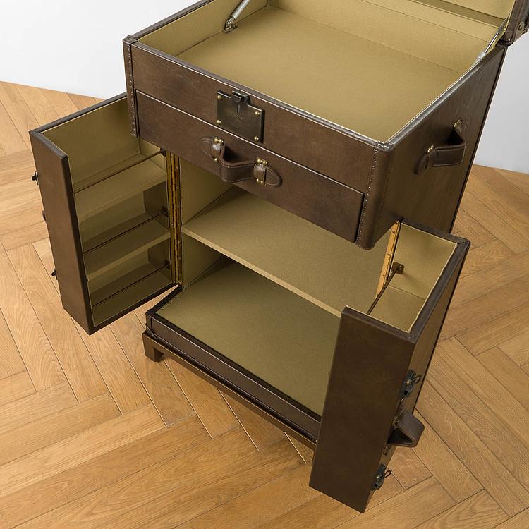 Барный шкаф-сундук Вояж Voyage Chest Sideboard RM