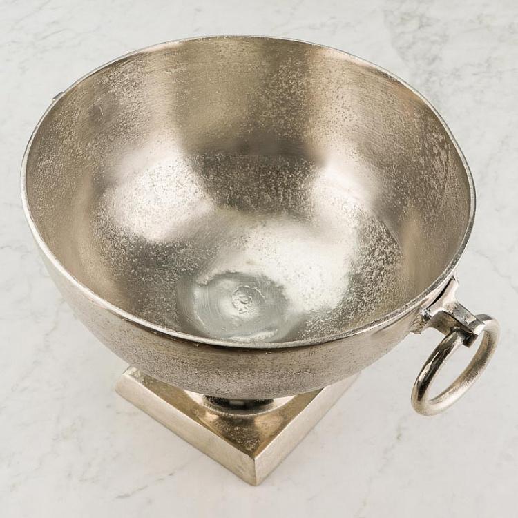 Ведро для льда серебряного цвета Champagne Bowl Silver