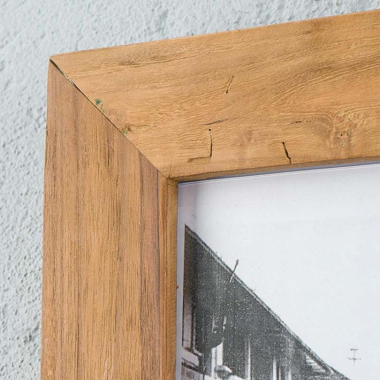Фоторамка из тика, L Teak Photo Frame Large